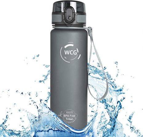 Спортивна пляшка для води WCG Grey 0.5 л