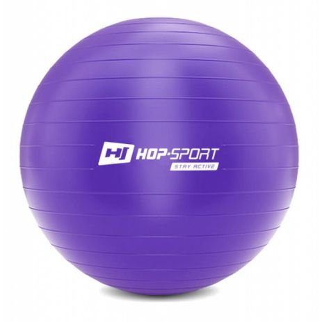 Фітбол Hop-Sport 85cm HS-R085YB violet + насос