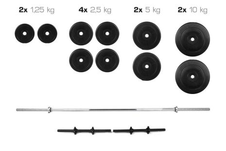 Штанга + Гантели Набор 52 кг