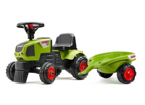 Дитячий трактор каталка з причепом FALK 1012B BABY CLAAS AXOS 310