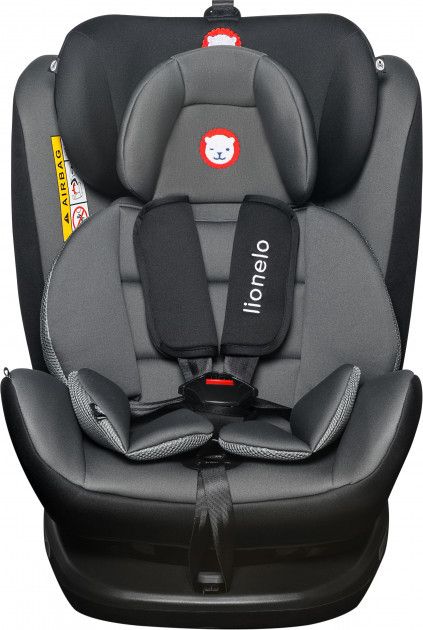 Автокресло Lionelo Bastiaan Isofix 0-36 кг Grey/Black