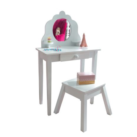 Туалетный столик Medium Vanity and Stool KidKraft 13009