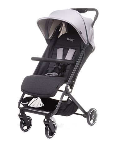 Прогулянковий візочок 4baby Twizzy, light grey