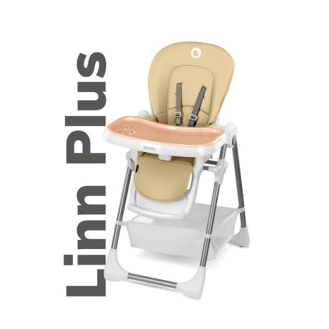 Стульчик для кормления Lionelo Linn Plus, beige