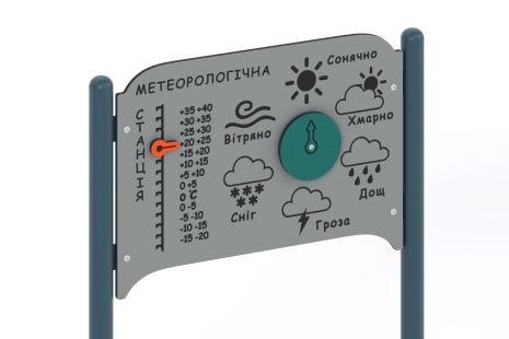 Игровая панель HDPE для детской площадки - Погода