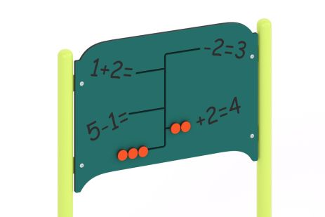 Развивающая игровая HDPE панель - Уравнение