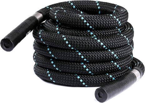 Канат тренувальний для кросфіту 12м Battle Rope WCG 38х12