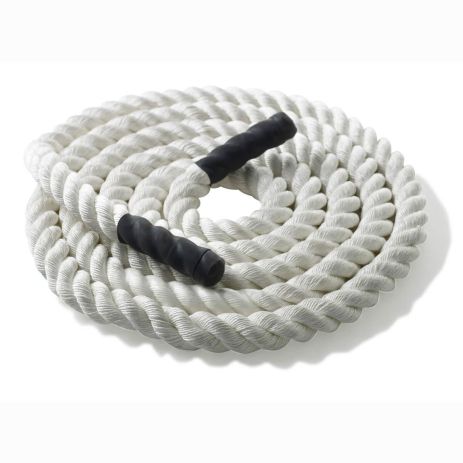 Канат тренировочный для кроссфита 6м Battle Rope White WCG 50х6