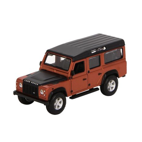 Автомодель - LAND ROVER DEFENDER 110 (асорті білий, оранжевий металік 1:32)