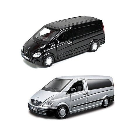 Автомодель - MERCEDES-BENZ VITO (асорті сріблястий, чорний1:32)