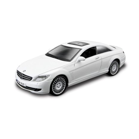 Автомодель - MERCEDES-BENZ CL-550 (бiлий, чорний, 1:32)