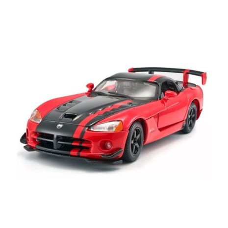 Автомодель - DODGE VIPER SRT10 ACR (ассорті помаранч-чорн металік, червоно-чорн металік, 1:24)