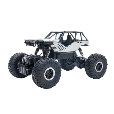 Автомобіль OFF-ROAD CRAWLER з р/к - ROCK (сріблястий, метал. корпус, 1:18)