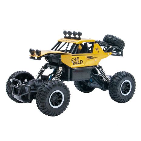 Автомобіль OFF-ROAD CRAWLER з р/к - CAR VS WILD (золотий, акум. 3,6V, метал. корпус, 1:20)