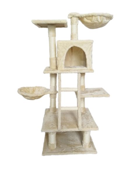 Когтеточка, домики, дряпка для кошек Avko CatTree 1323 Beige