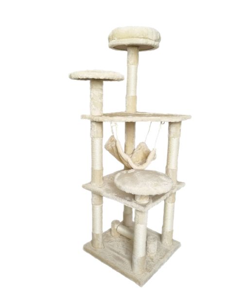 Кігтеточка, ганчірка для кота Avko CatTree 1223 Beige