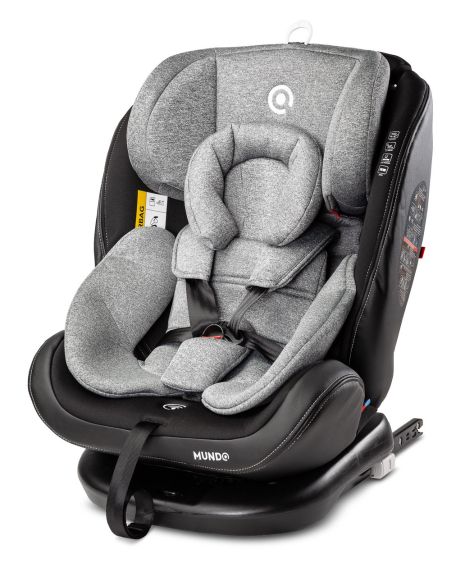 Детское автокресло Caretero Mundo Isofix (0-36 кг.) Grey