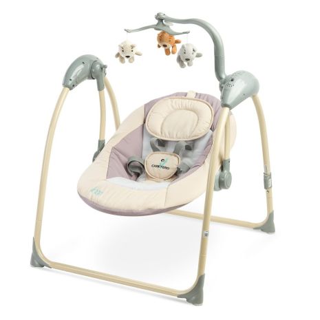 Кресло качалка Caretero Loop Beige