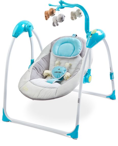 Кресло качалка Caretero Loop Blue