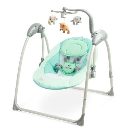 Кресло качалка Caretero Loop Mint