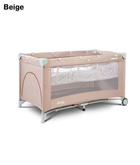 Детская кровать манеж Caretero Basic Plus