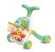 Ходунки-каталка игровой развивающий столик 2 в 1 Caretero Spark Green