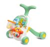 Ходунки-каталка игровой развивающий столик 2 в 1 Caretero Spark Green