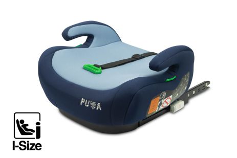 Детское автокресло бустер Caretero Puma ISOFIX I-SIZE (125-150 см) Navy