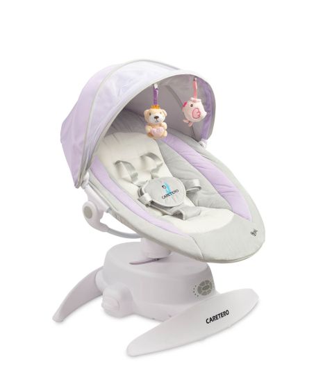 Детский шезлонг-качалка Caretero Opti Purple