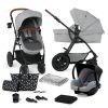 Универсальная коляска 3 в 1 Kinderkraft Xmoov CT Light Gray (KSXMOV00LGR3000)