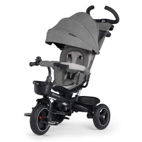 Трехколесный велосипед Kinderkraft Spinstep Platinum Grey (KRSPST00GRY0000)