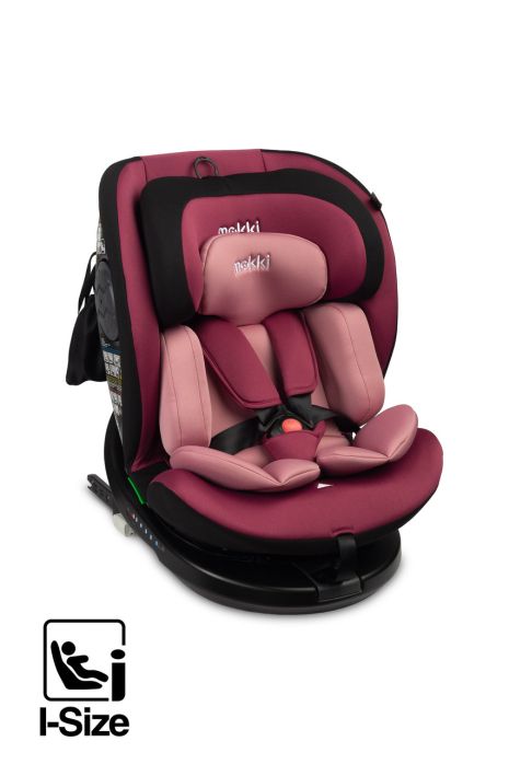 Дитяче автокрісло Caretero Mokki I-SIZE Isofix (40-150 см.) Dirty Pink