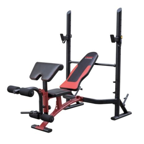 Лавка для жиму York Fitness Delta Pro 2000 з стійкою для штанги та партою Скотта