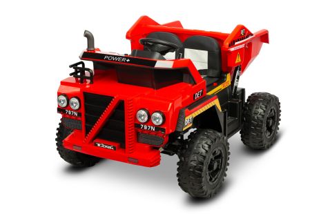 Детский електромобиль самосвал Caretero (Toyz) Tank Red