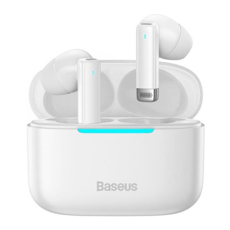 Наушники BASEUS True Wireless Earphones Bowie E9 |BT5.3, 40/400mAh, 5h| (NGTW120002) white