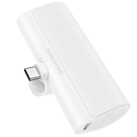 Power Bank Borofone BJ35 Pocket Type-C 5000mAh Белый