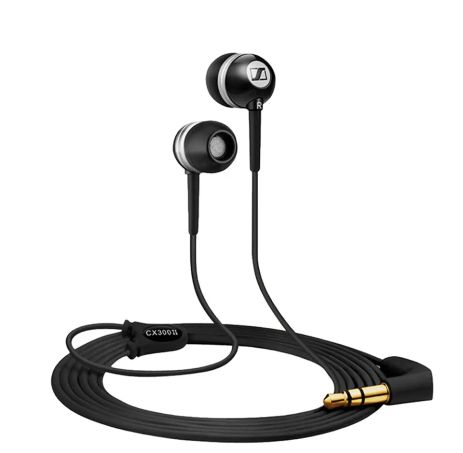 Навушники Sennheiser CX300II з басами, 3,5 мм, музика, стереогарнітура HIFI для iPhone, Android