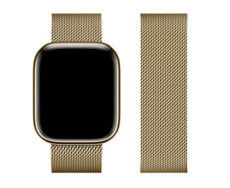 Ремінець металевий Hoco iWatch WA03 milanese steel 38/ 40/ 41mm vintage gold