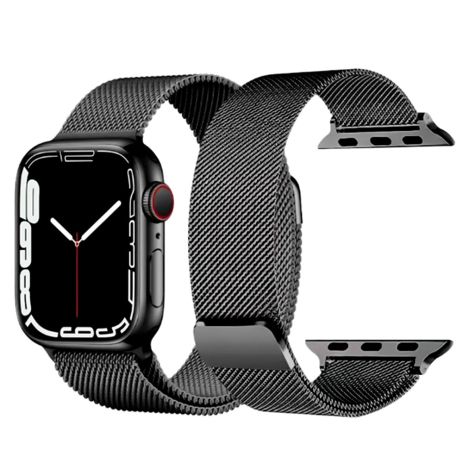 Ремінець металевий Hoco iWatch WA03 milanese steel 38/ 40/ 41mm graphite