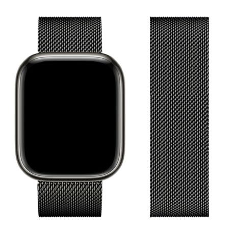 Ремінець металевий Hoco iWatch WA03 milanese steel 38/ 40/ 41mm black