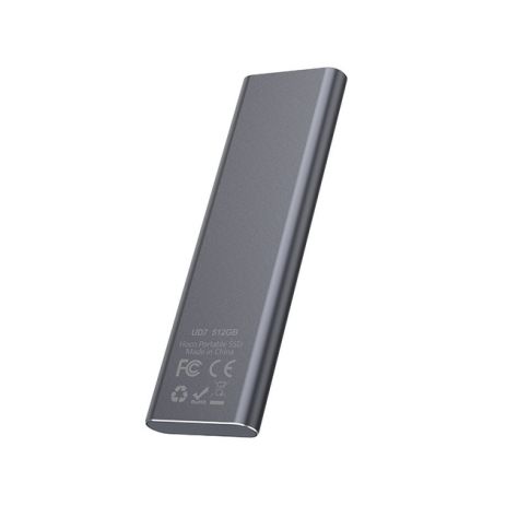 Зовнішній накопичувач SSD Type-C HOCO Extreme speed portable UD7 512GB | USB3.1 | grey