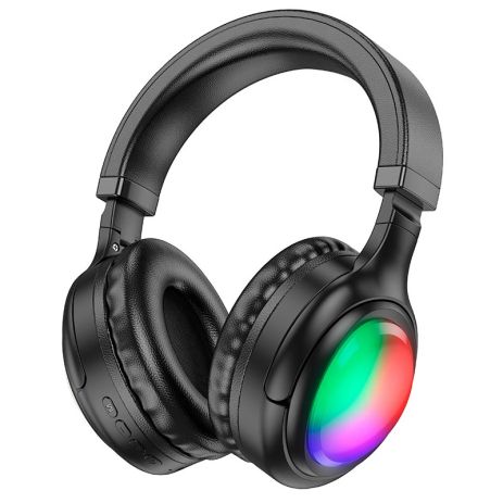 Навушники HOCO Focus BT headphones W48 | BT5.3, AUX / BT / TF, 46h | black