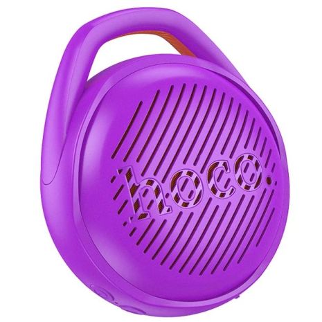 Бездротова стовпчик Hoco HC24 Hearty sports BT speaker |BT5.2, TWS, AUX/USB/TF/FM, 4h| purple