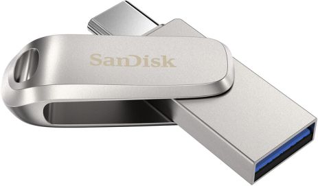 Flash SanDisk USB 3.1 Ultra Dual Luxe Type-C 32Gb (150 Mb/s)