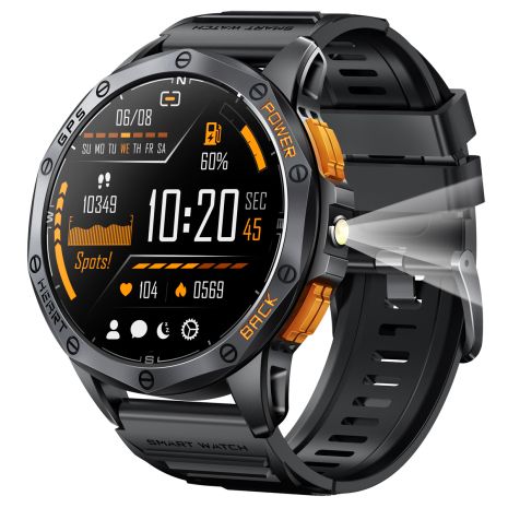 Смарт годинник Smart GPS Max Black, 2 ремінці УЦІНКА UWatch 1920