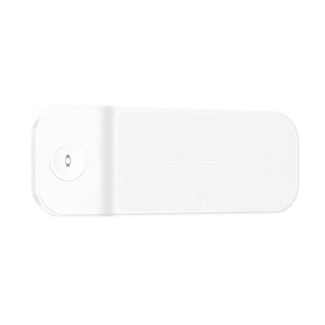 Беспроводное ЗУ HOCO CQ6 Power 3-in-1 wireless fast charger(SAM Watch) White