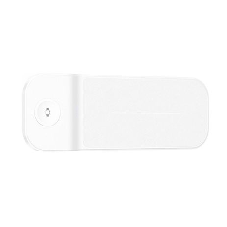 Беспроводное ЗУ HOCO CQ6 Power 3-in-1 wireless fast charger(SAM Watch) White