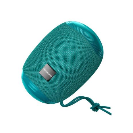 Портативна колонка BOROFONE BR6 Miraculous sports Wireless Speaker IPX5 | BT5.0, TWS AUX, FM, TF, USB | Peacock Blue