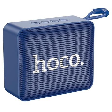 Портативний стовпчик HOCO BS51 Gold brick sports BT speaker|BT5.1, TWS, USB/AUX/TF/FM, 4h| Navy Blue