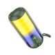 Портативна Bluetooth колонка Borofone BR33 TWS з LED підсвічуванням dark green